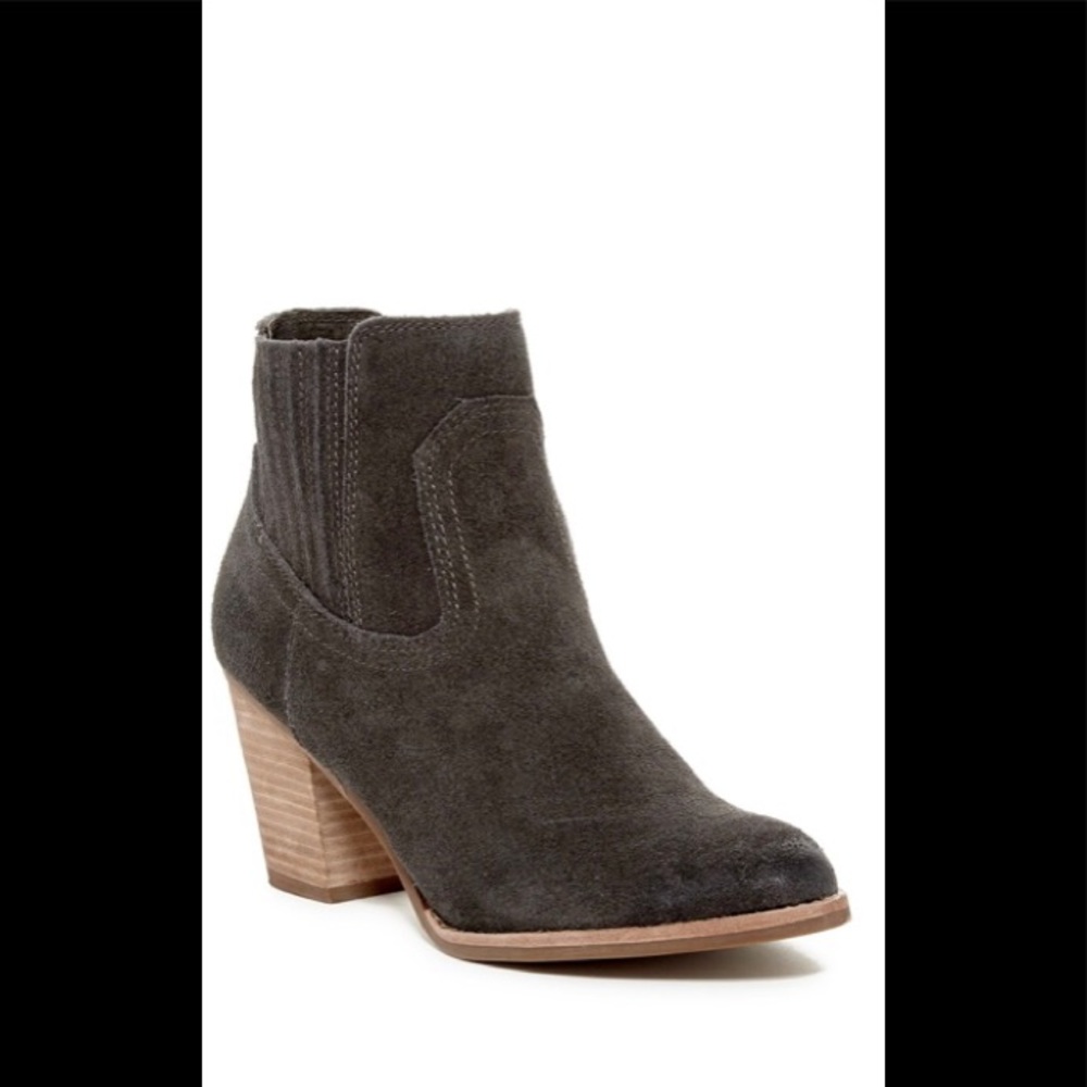Dolce Vita Jari suede Chelsea boots, color-Anthracite , US 9